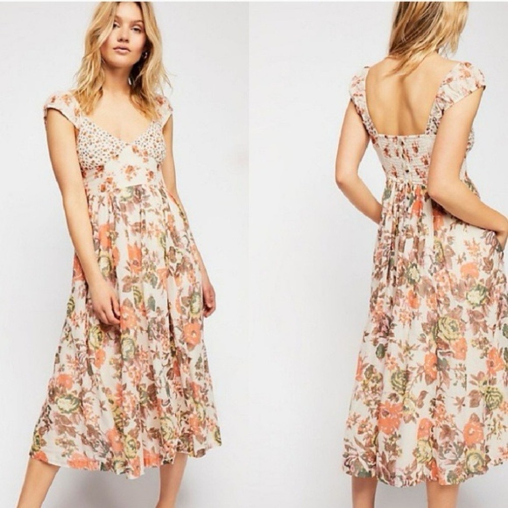 worn once | love you midi | free people | xs